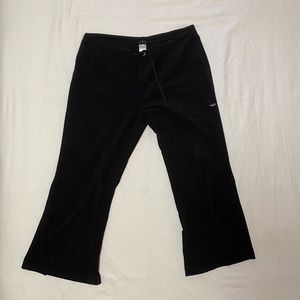 Patagonia Black Cropped Flare Athletic Pants